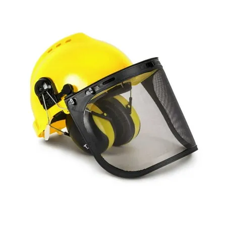 TR Industrial Forestry Safety Helmet and Hearing Protection System (Orange) 