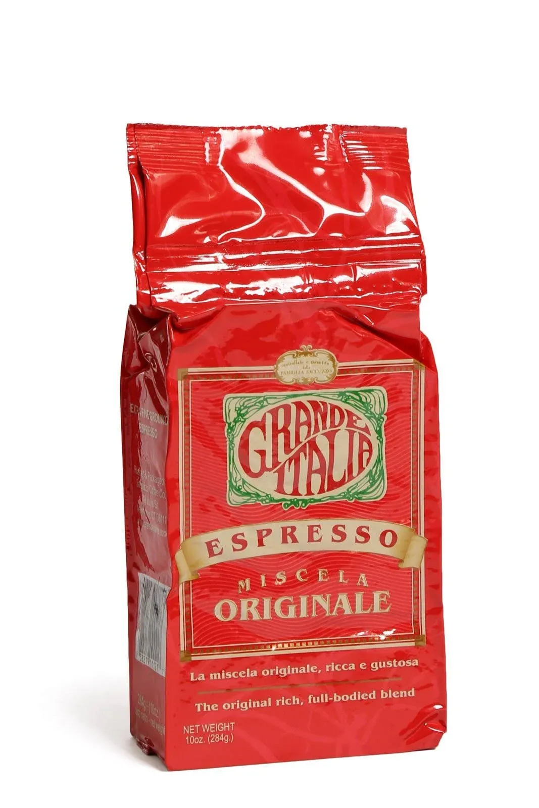 Miscela Originale Espresso Grounds 10 oz.