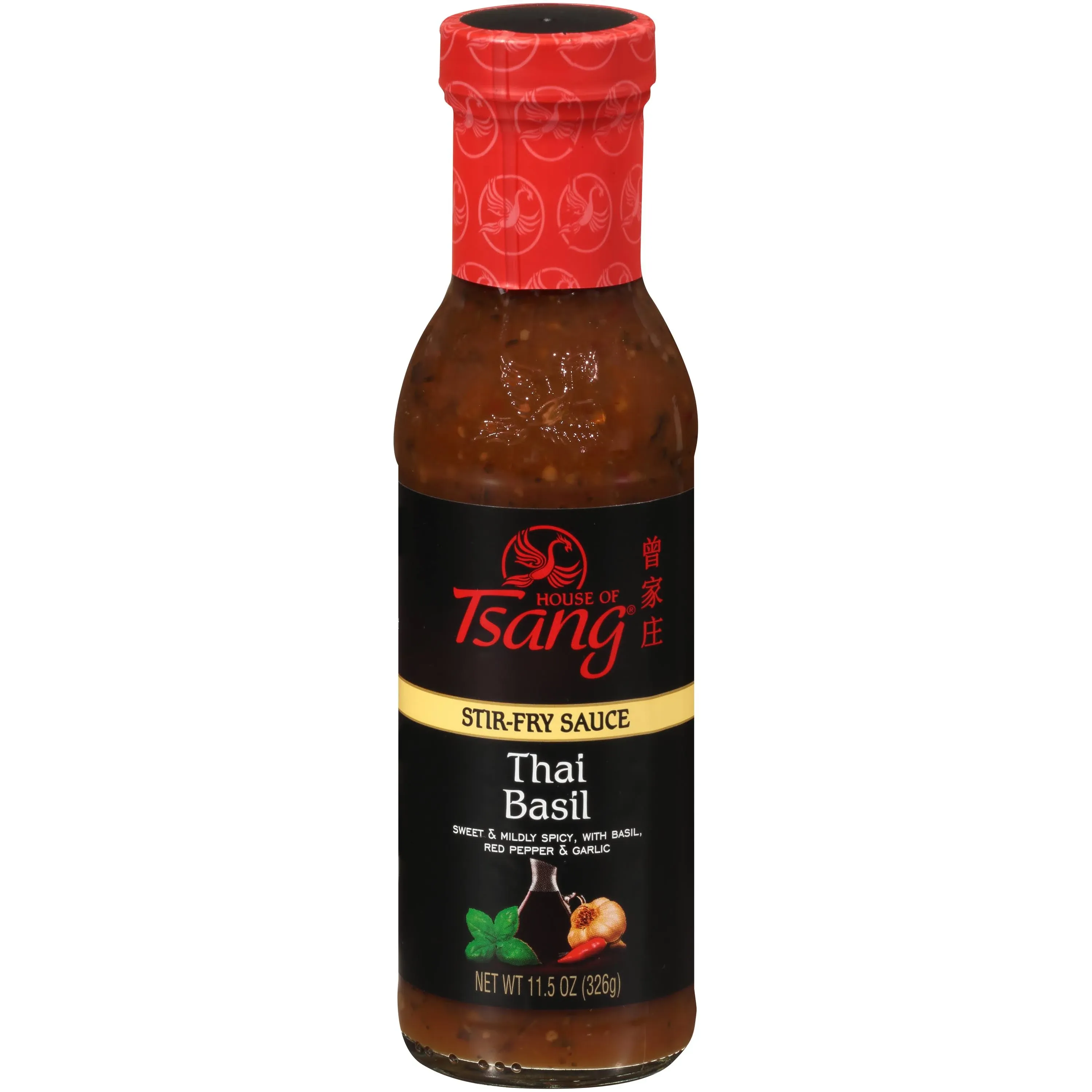 House Of Tsang Stir-Fry Sauce, Thai Basil - 11.5 oz