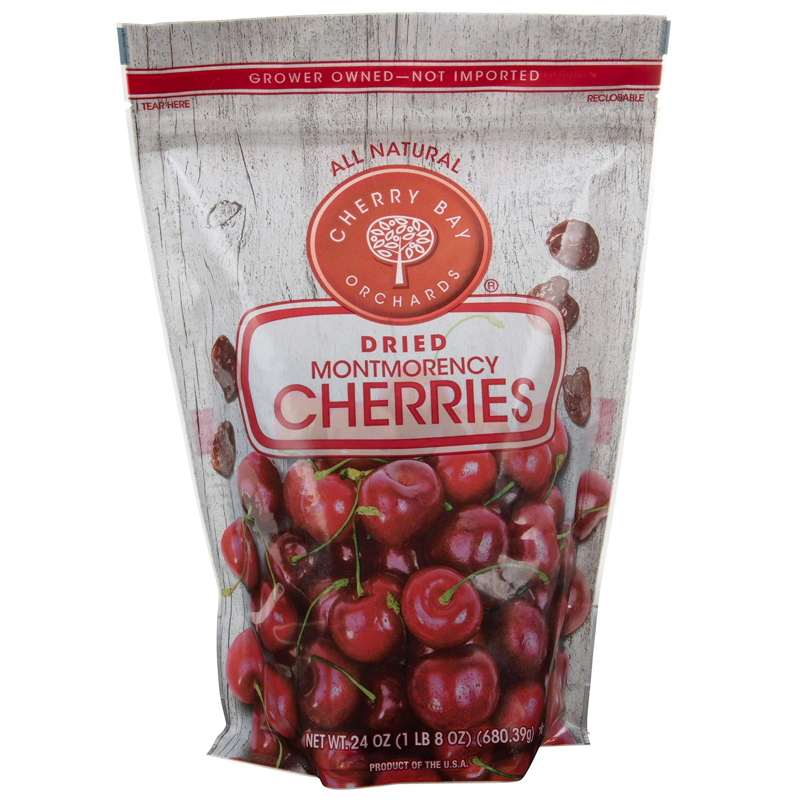 Cherry Bay Orchards Dried Montmorency Cherries - 24 oz