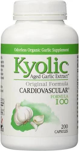 Kyolic, Aged Garlic Extract, Cardiovascular, Original Formula, 100 Capsules