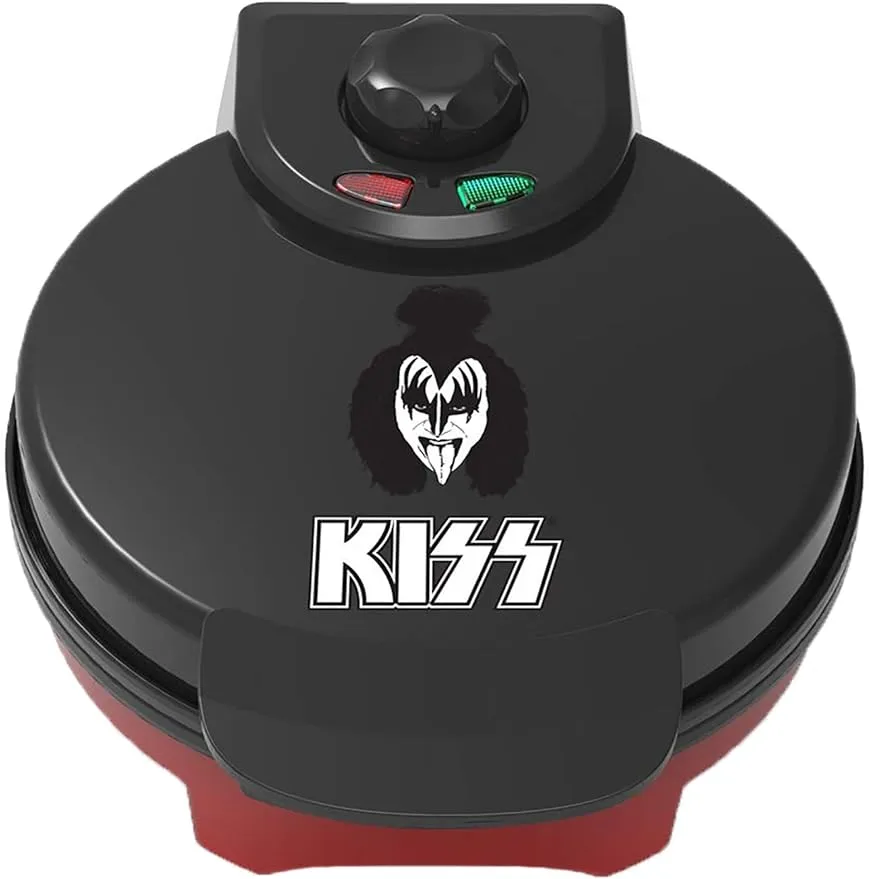 NEW Black KISS The Demon American Waffle Maker