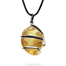 Ayana Citrine Crystal Pendant Necklace