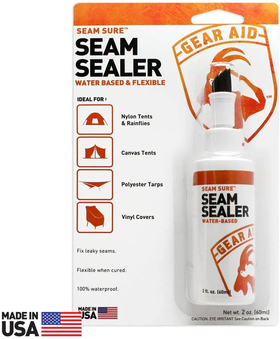 Gear Aid Seam Grip Waterproof Tent Seam Sealant 2-Pack