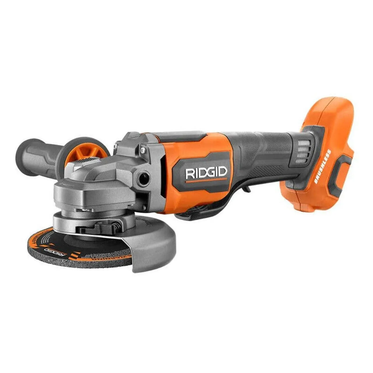 RIDGID 18V Brushless Cordless 4-1/2 in. Angle Grinder 4.0 Ah