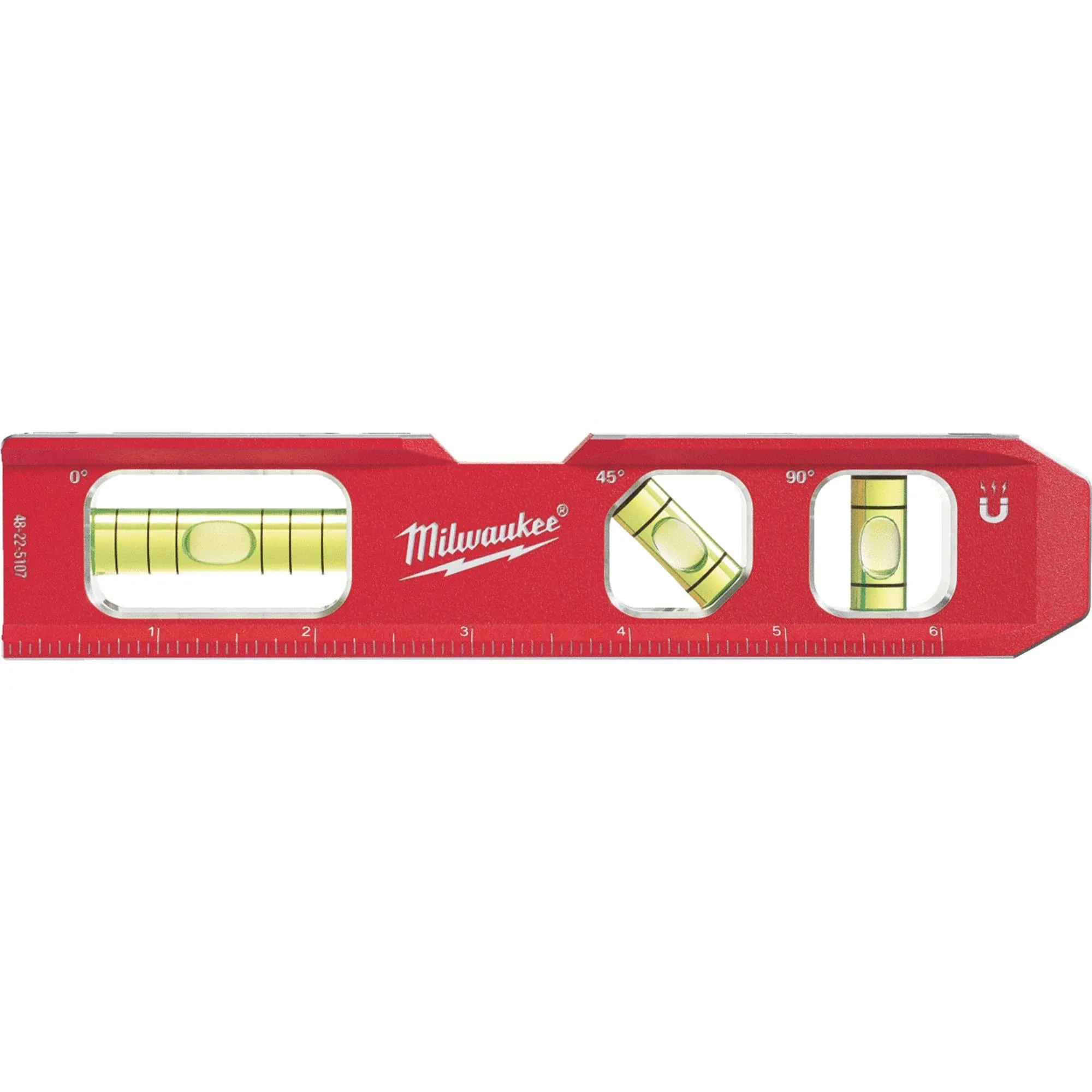 Fits Milwaukee 48-22-5107 Durable Aluminum Standard Compact Billet Torpedo Level