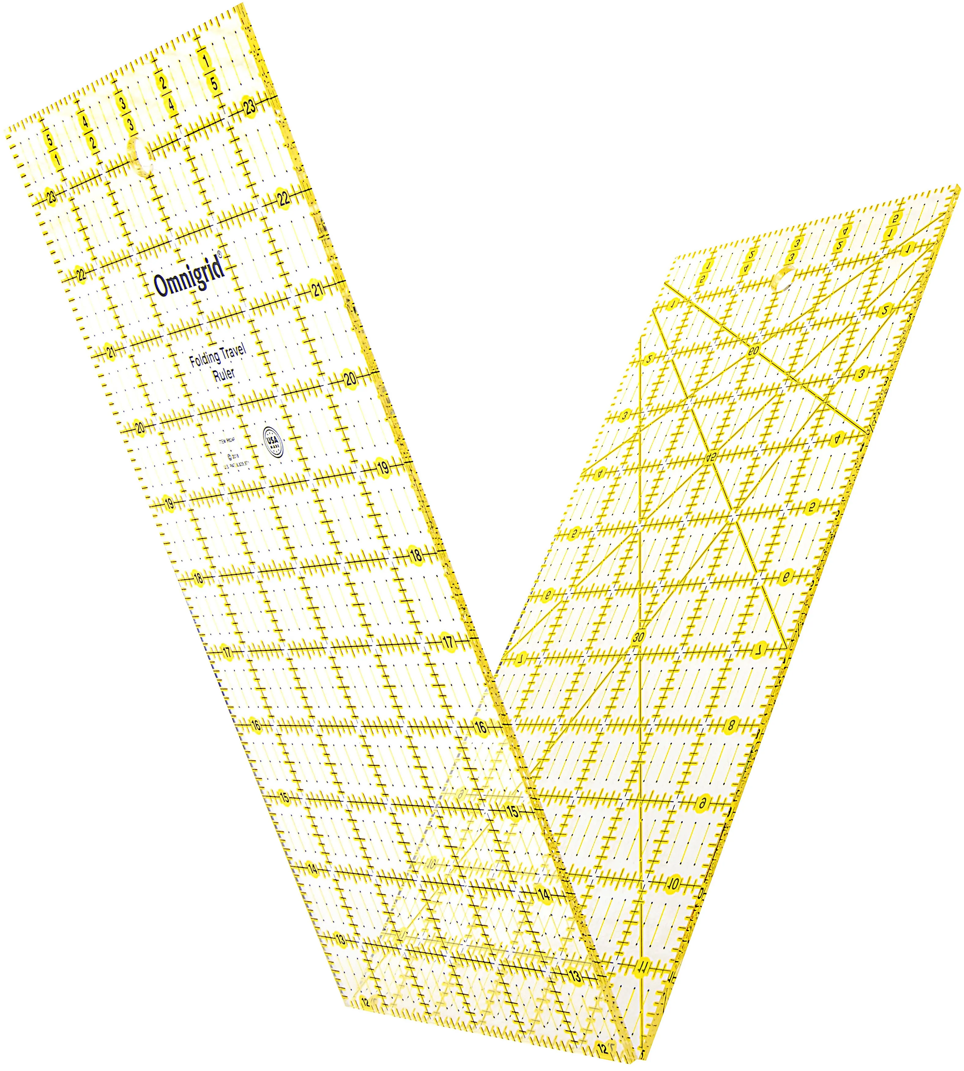 Omnigrid Folding Ruler 6&#034;X24&#034;