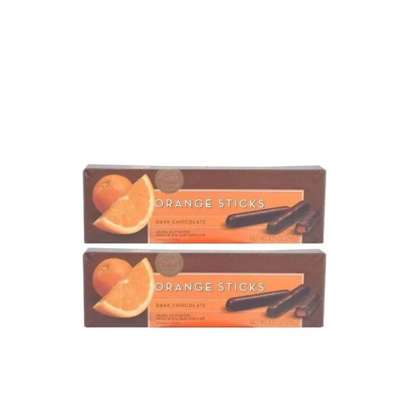 Sweet's Dark Chocolate Orange Sticks 10.5 Ounce