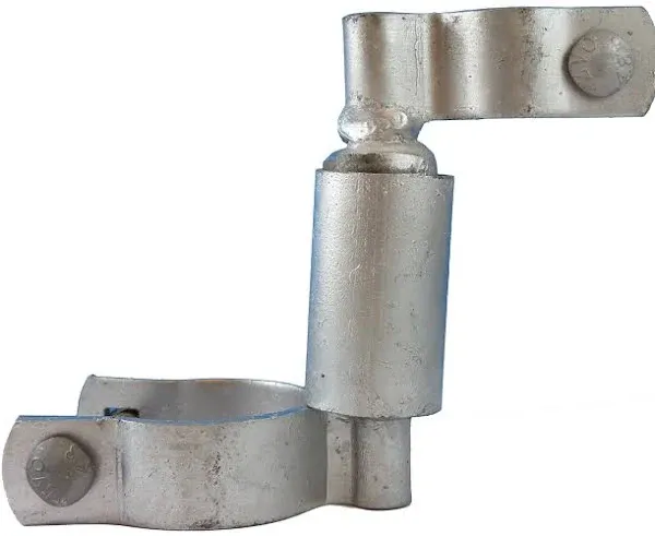 Chain Link Gate Spring Closer for 1-5/8" OD Gate Frame and 2-3/8" OD Gate Post - Self Closing Gate Spring Closer - Gate Closer Includes Bolts