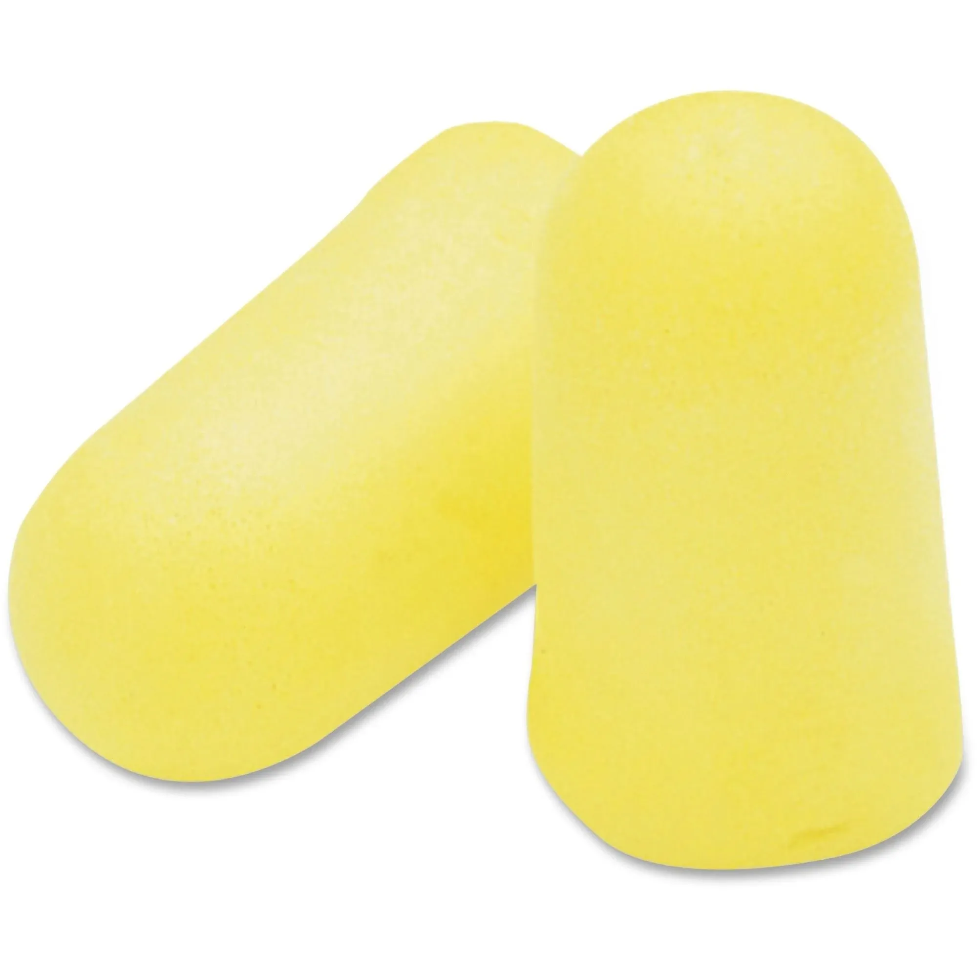 E-A-R Polyurethane Foam Earplugs, Uncorded Yellow, NRR 32dB, Size Reg, 200 Pairs