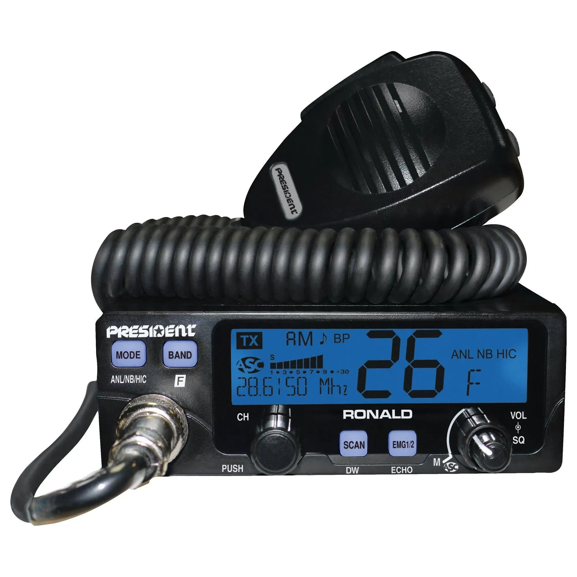 Brand New President Ronald 10 Meter Amateur Ham Radio Transceiver