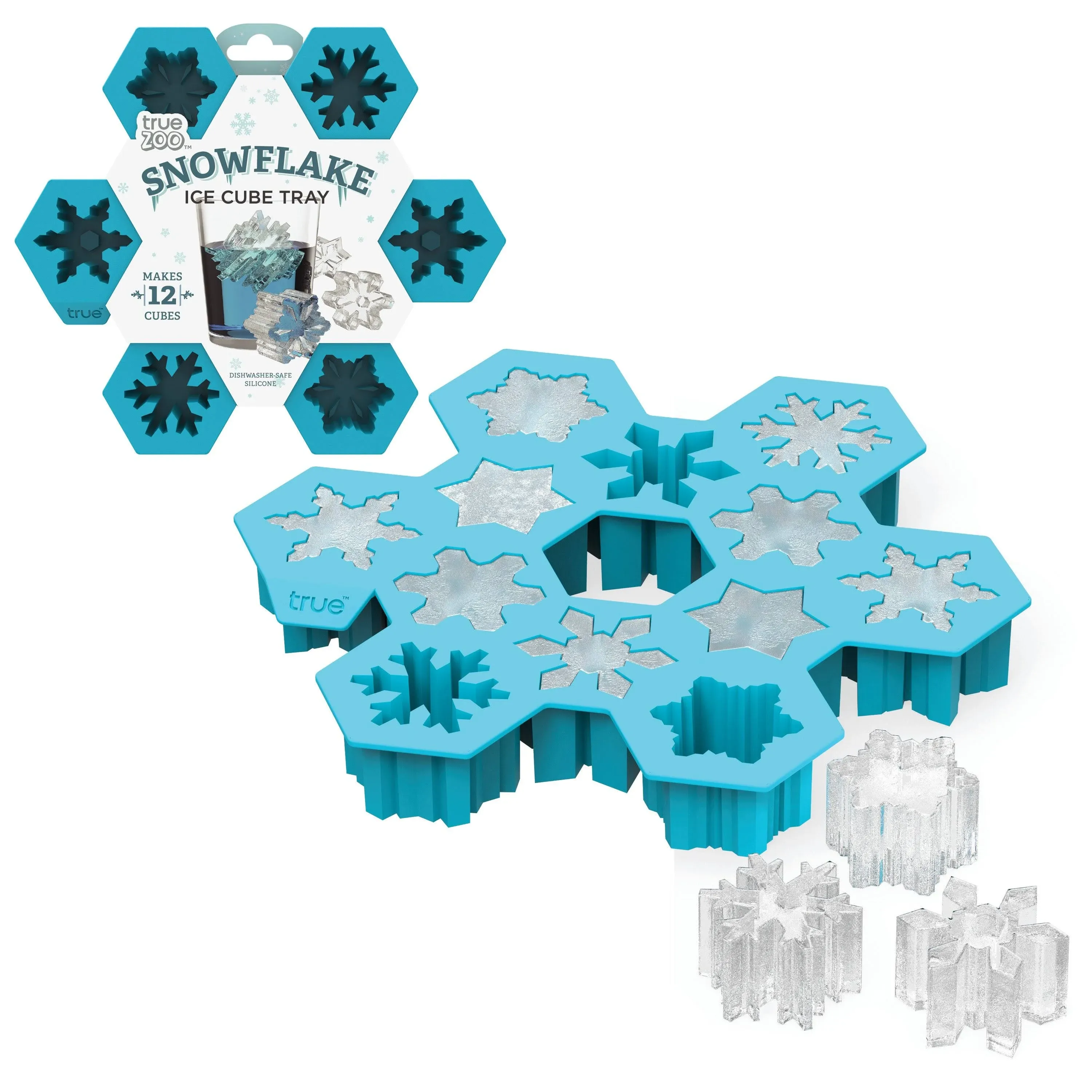 TrueZoo Ice Cube Tray - Snowflake - Silicone