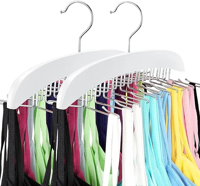 Resovo Upgrade Tank Top Hanger Closet Storage and Organizer for White 