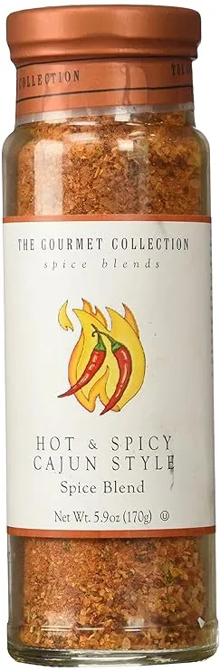 The Gourmet Collection Spice Blends Hot &amp; Spicy Cajun Style 5.9oz