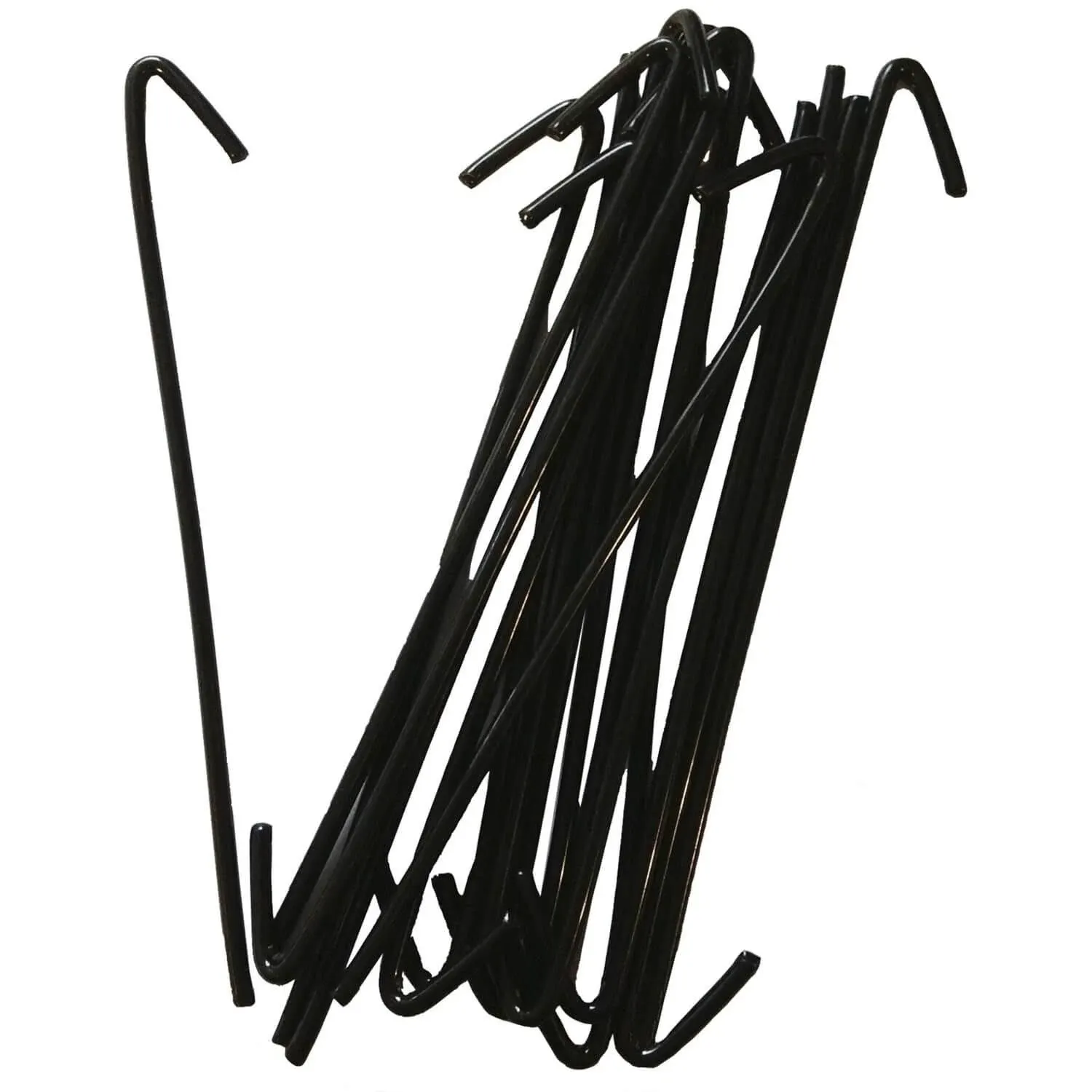 8-1/4" Wire Ties (Aluminum) (aka, Chain Link Fence Hook Ties, Tie Wires) (Black ...