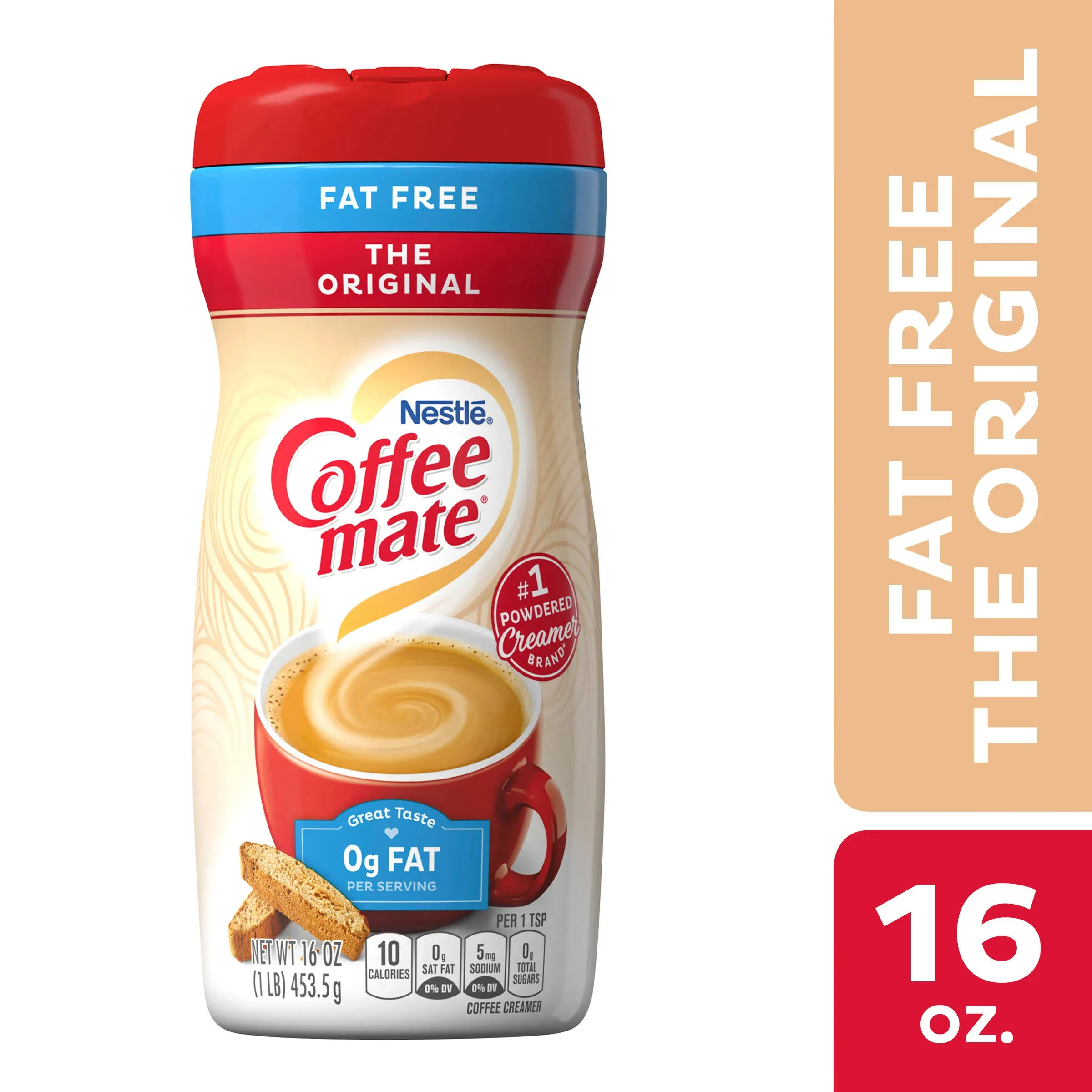 Coffee mate Original Fat Free Powdered Coffee Creamer 12 Pack 16 Oz