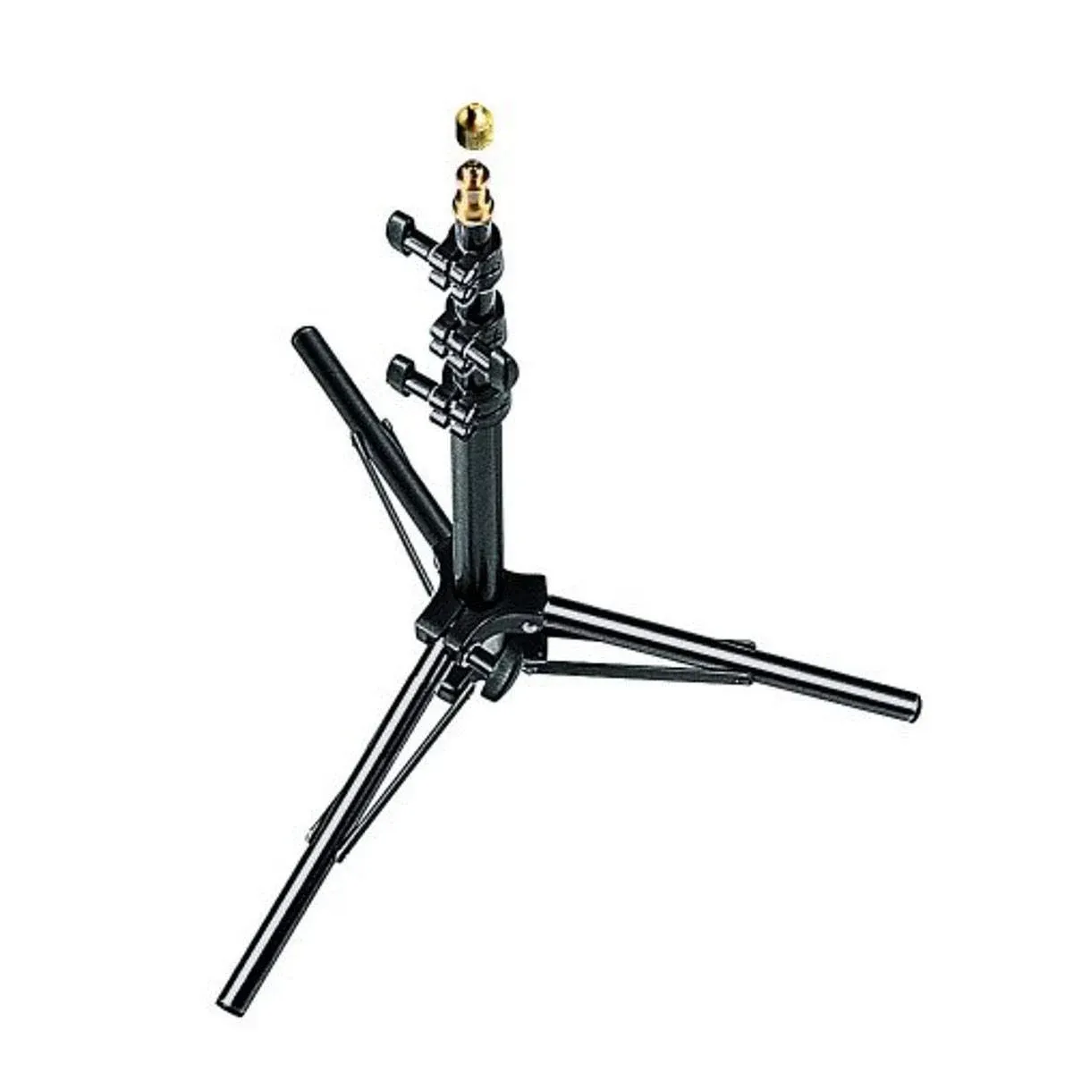 "Manfrotto 4' Black Aluminum Mini Kit Stand, +015 Top 156BLB"