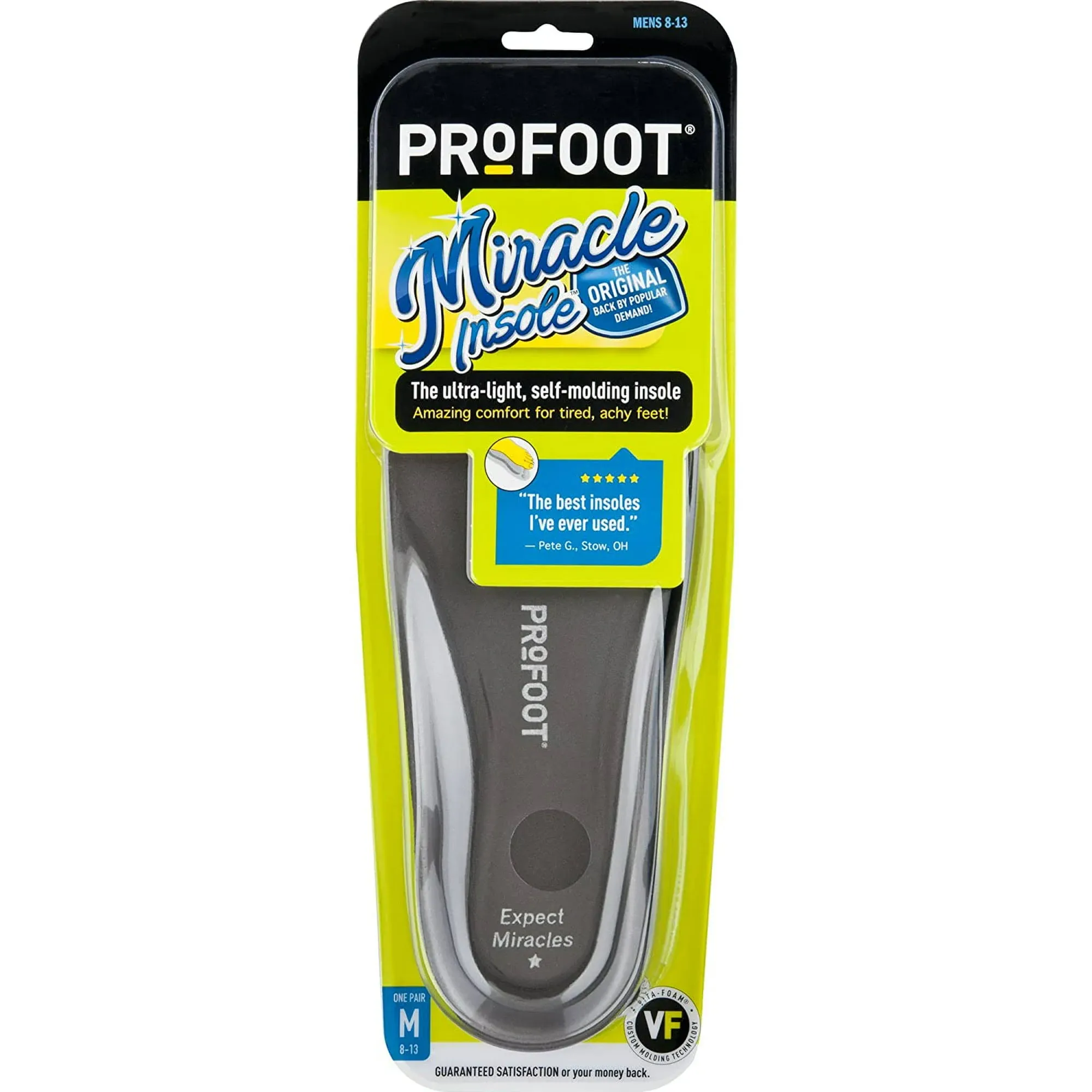 Profoot, Miracle Insole, Mens 8-13