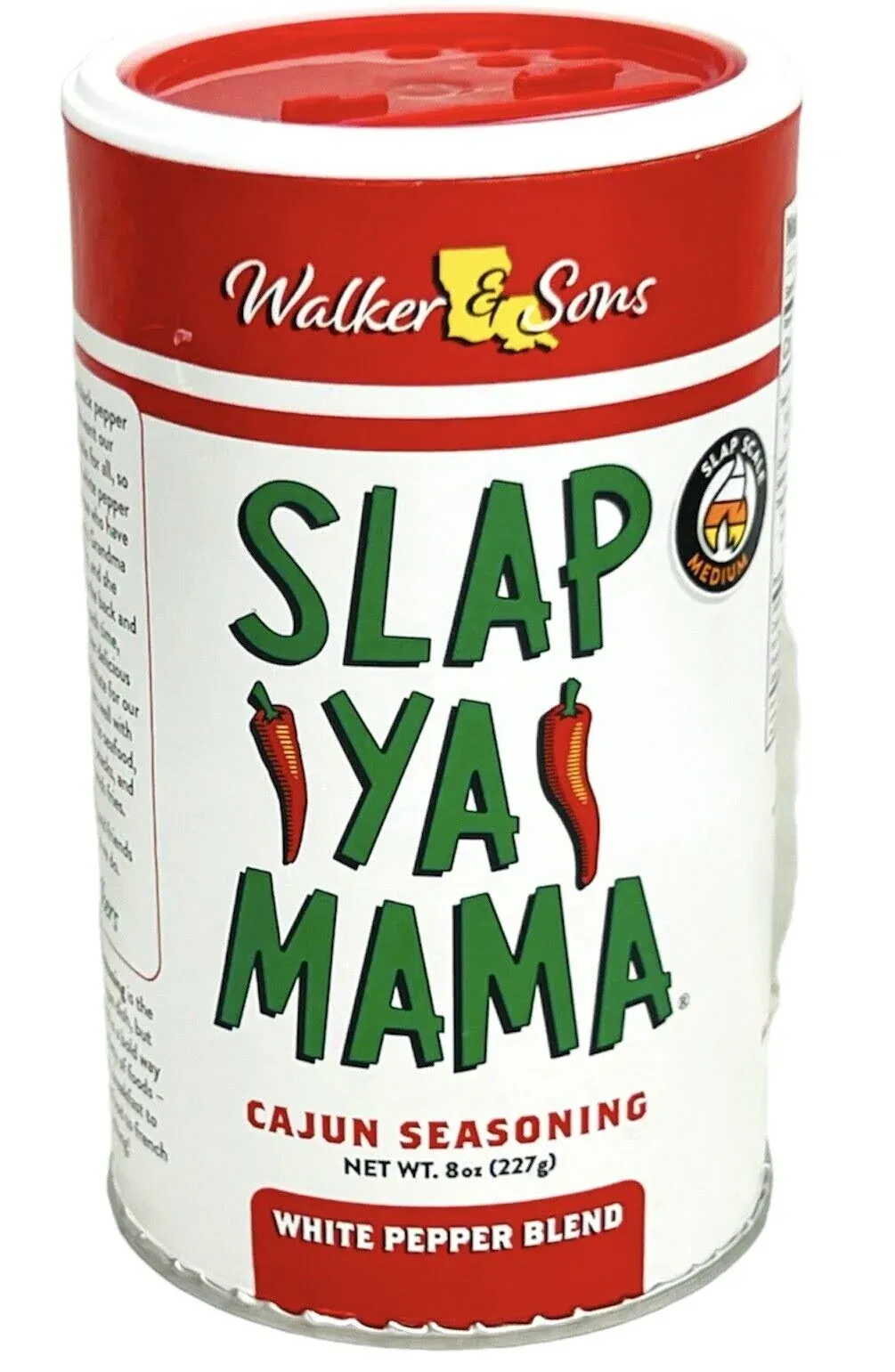 Slap Ya Mama Cajun Seasoning White Pepper Blend