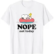 Peanuts Snoopy Nope Not Today T-Shirt