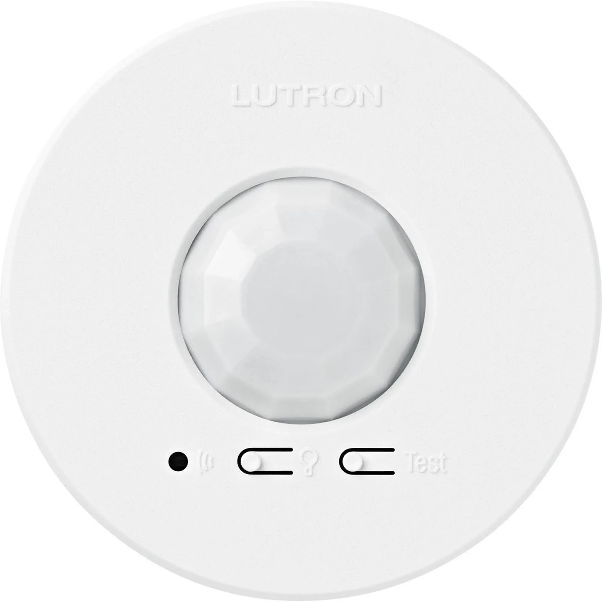 Lutron LRF2-OCR2B-P-WH Radio Powr Savr Wireless Ceiling-Mounted Occupancy/Vacancy Sensor, White