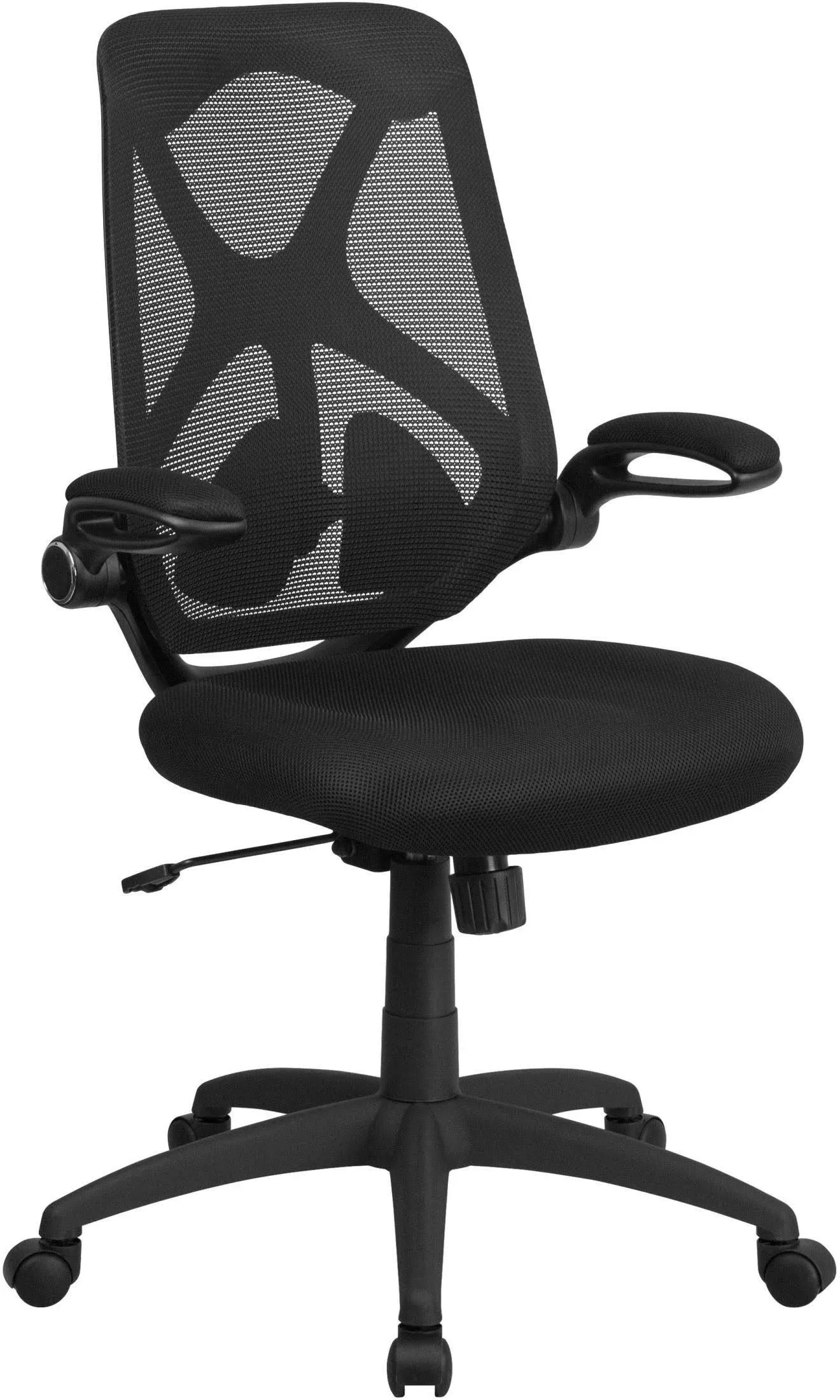 Flash Furniture High Back Black Mesh Executive Swivel Office Chair with ...