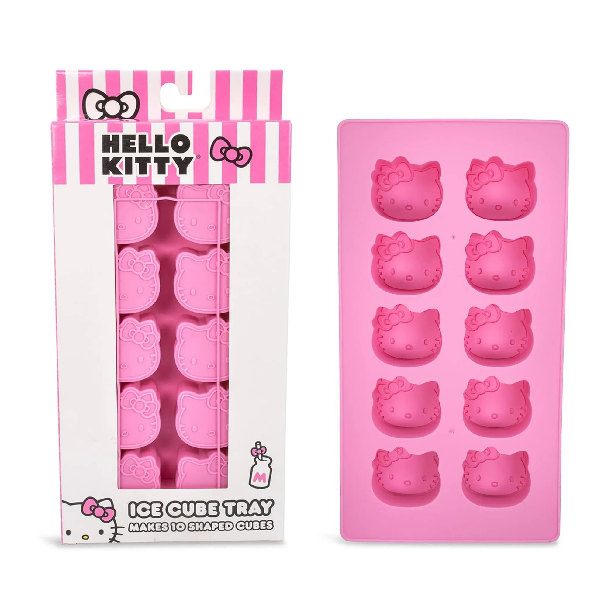 Sanrio Hello Kitty Silicone Mold Ice Cube Tray | Makes 10 Cubes