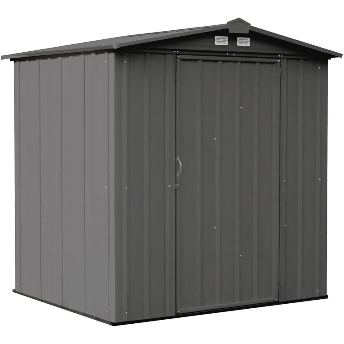 Arrow Sheds Low Gable Vents Storage Shed, Charcoal