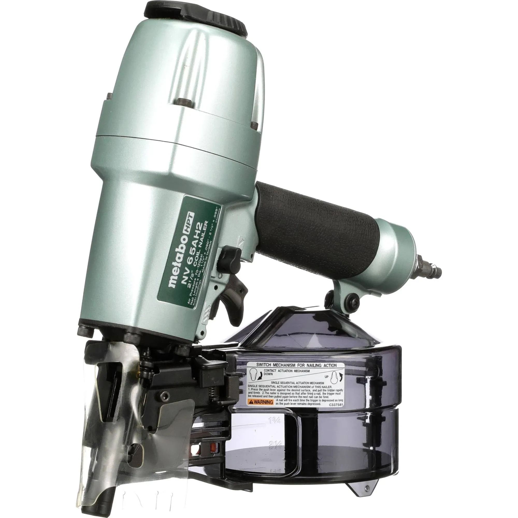 Metabo HPT 2.5-in 15-Degree Pneumatic Siding Nailer