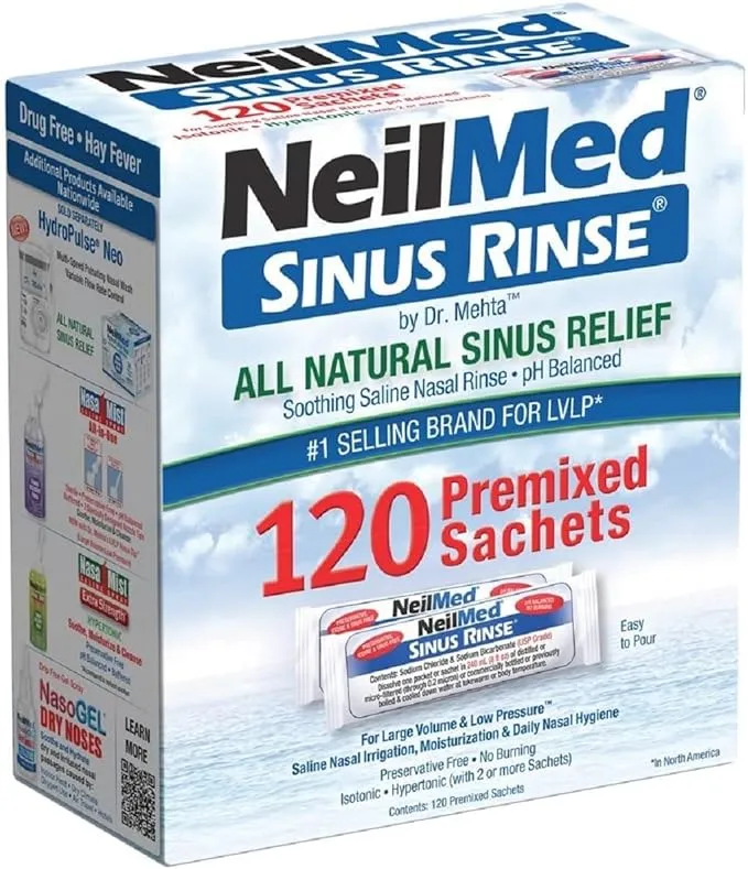 Neilmed Sinus Rinse Premixed Packets