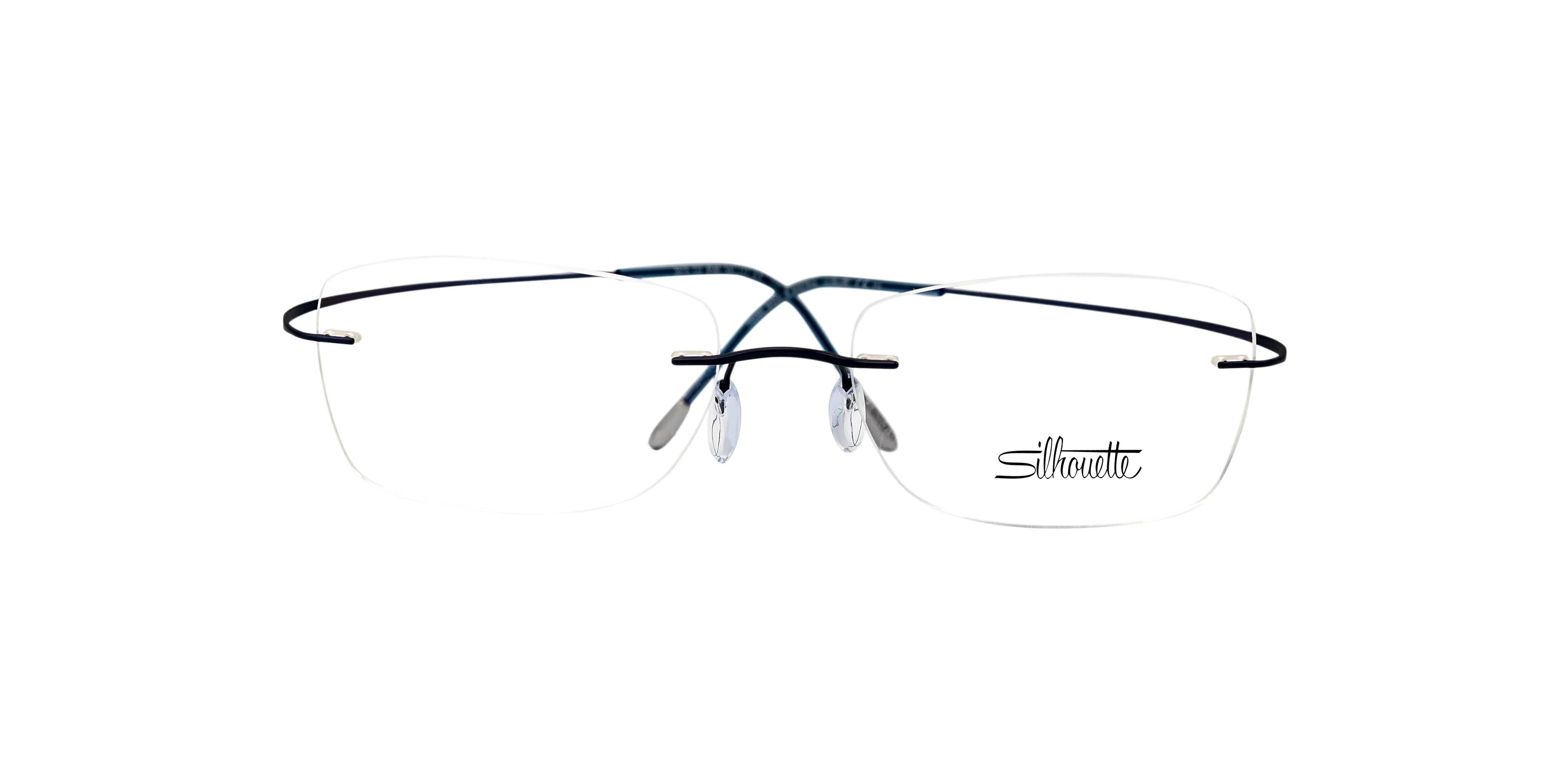 Silhouette Eyeglasses TMA Must Collection 2017 (5515) 4640 Indigo Blue 52/17/1