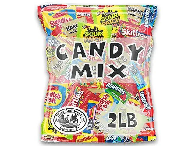 West End Foods Bundle of Candy Treats (2 pounds) of Individually Wrapped Candy, Assorted Variety Pinata Candy Treats and Sweets - Halloween CandyWest End Foods Bundle of Candy Treats (2 pounds) of I…