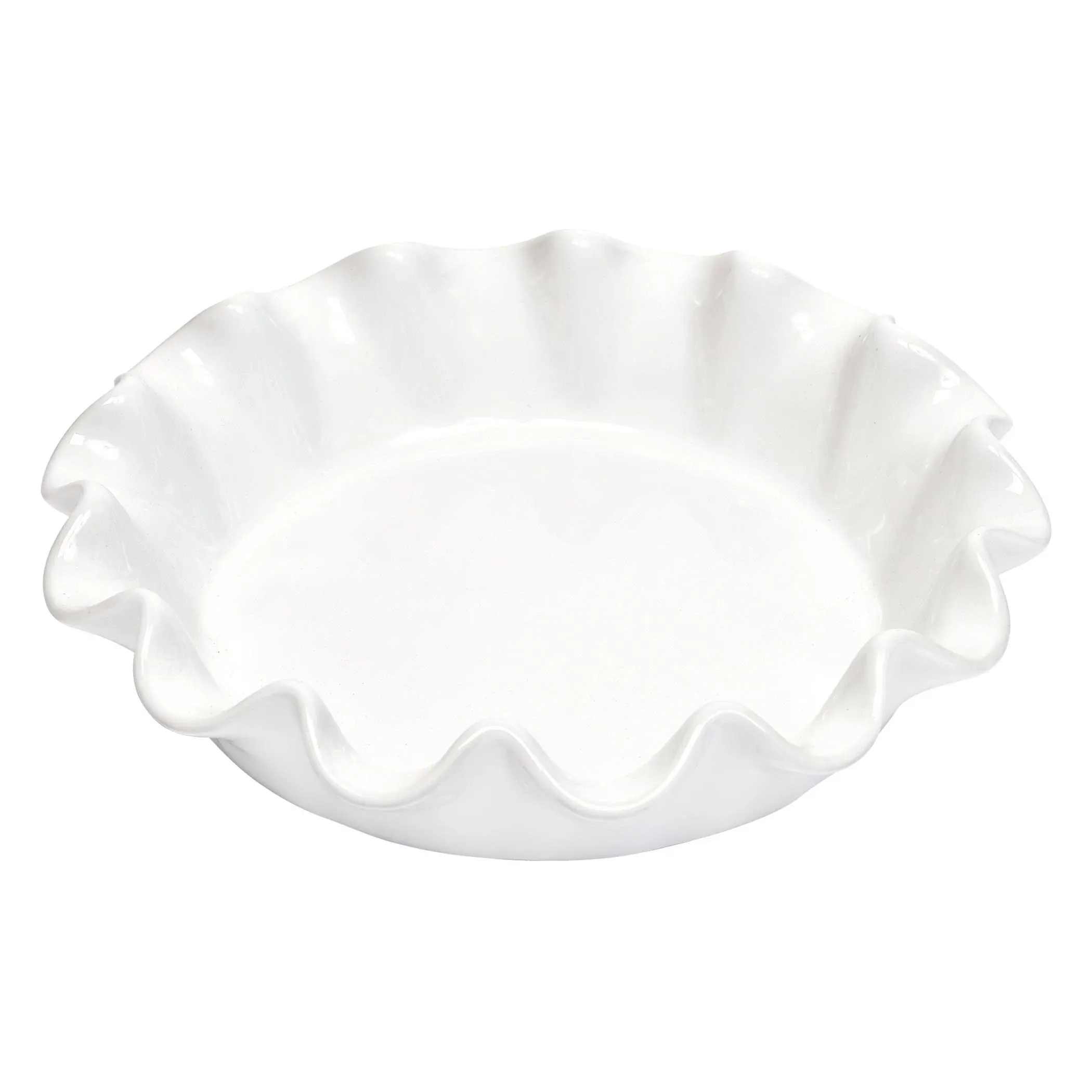 Ruffled Edge Pie Plates (Red)