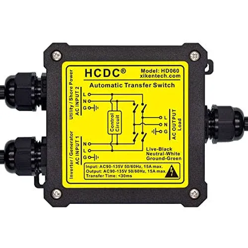 HCDC AC120V Automatic Transfer Switch