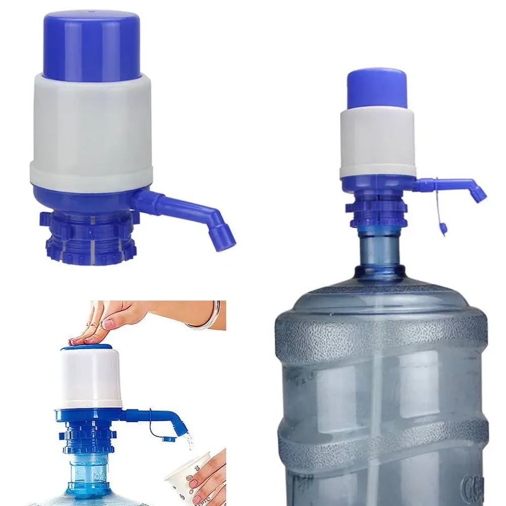 5 Gallon Bottled Drinking Water Hand Press Manual Pump Dispenser Jug Home Office