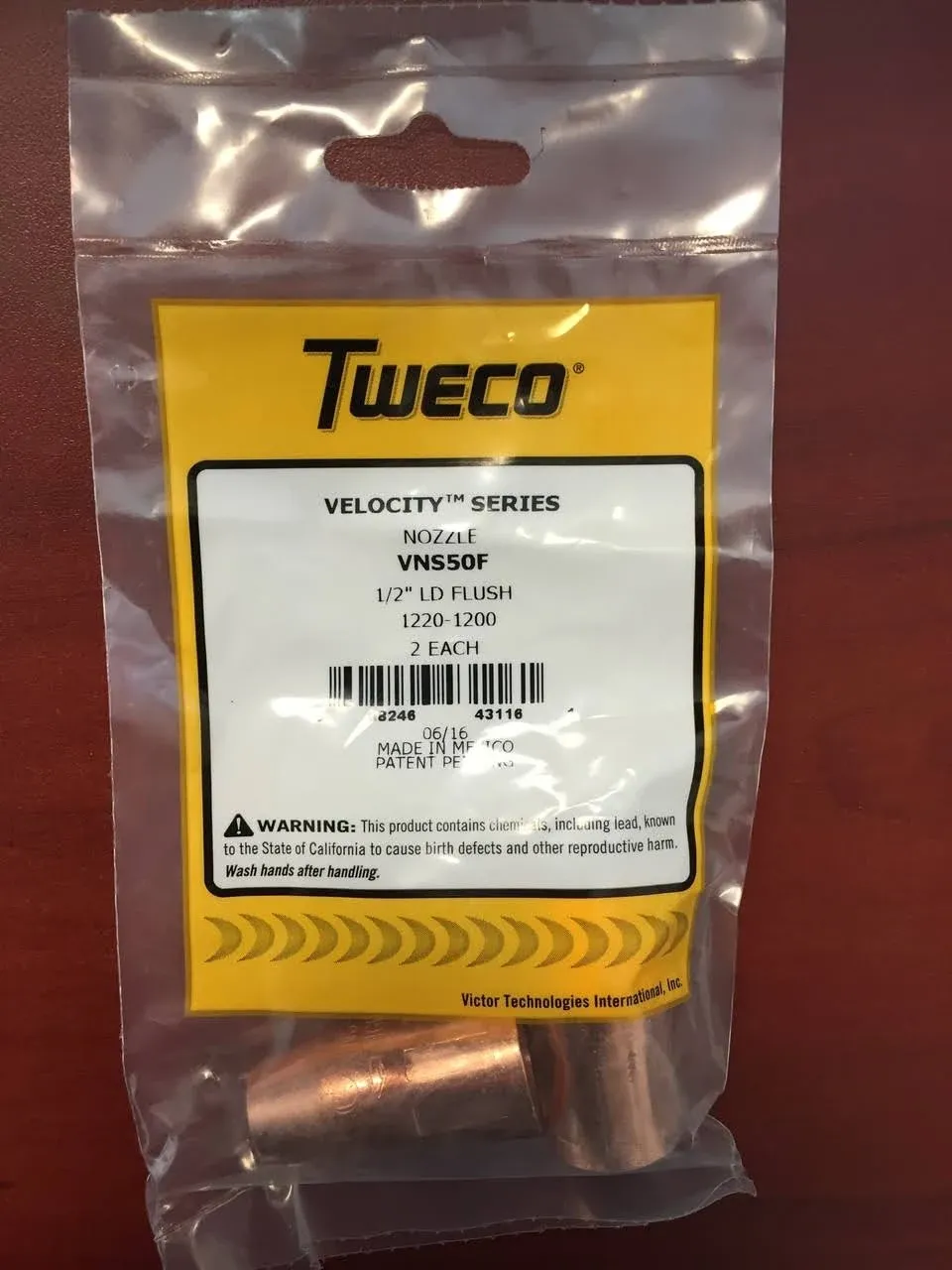 Tweco Velocity MIG Nozzle VNS-50F