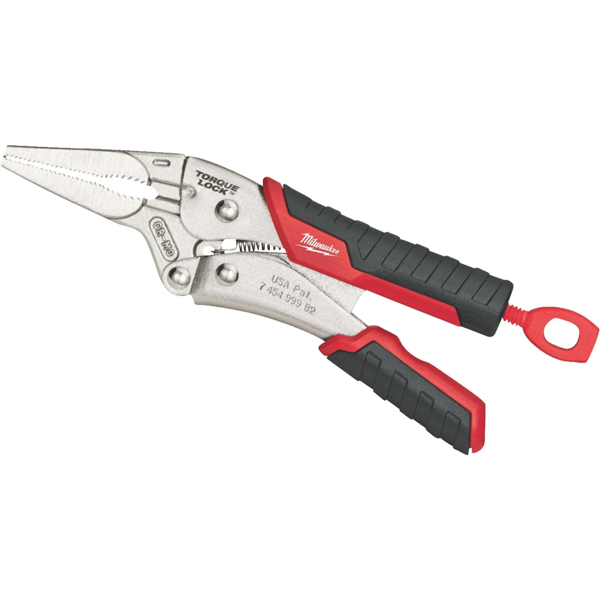 Milwaukee 48-22-3406 6" Torque Lock Long Nose Locking Pliers with Grip