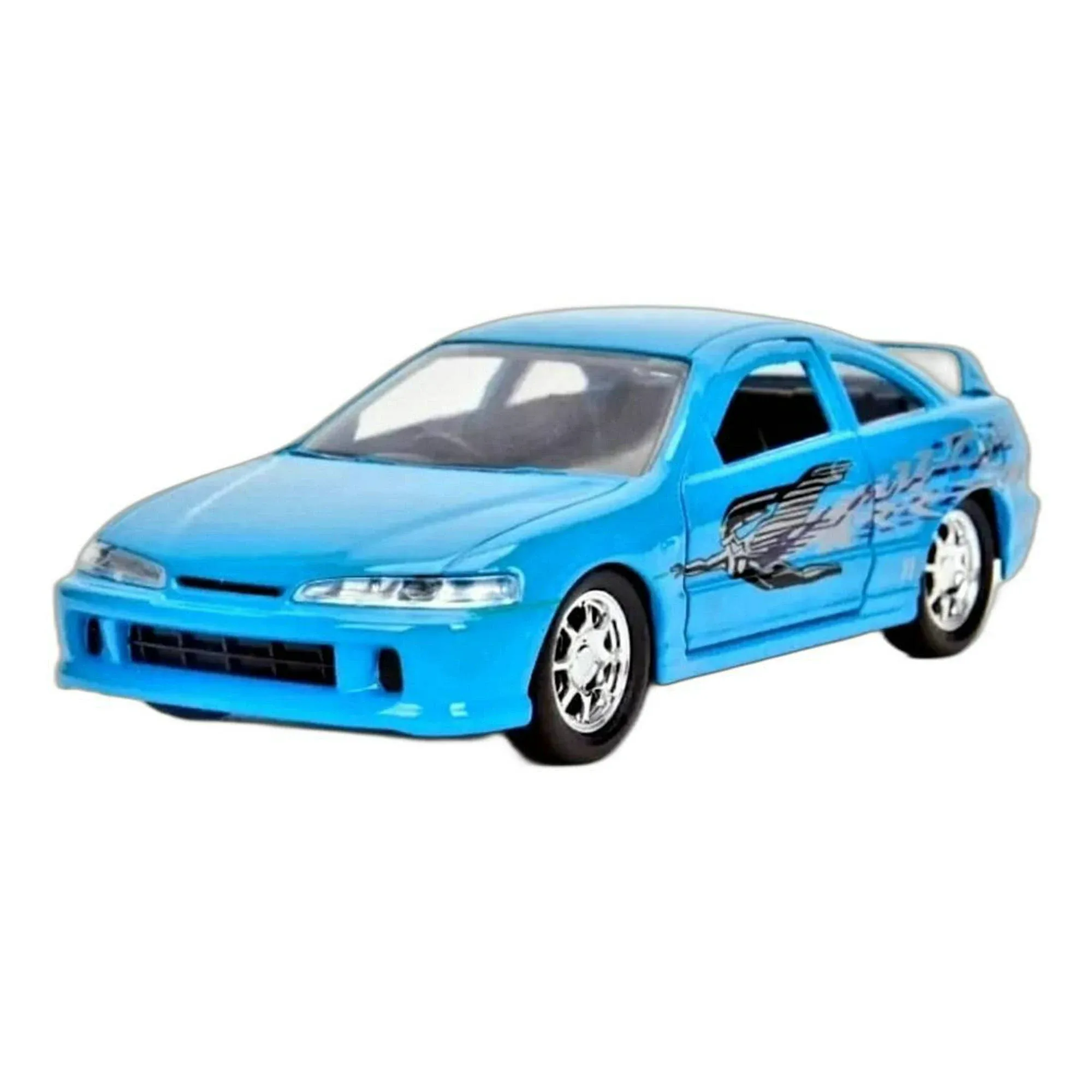 Jada 1/32 Diecast Model Car Mia&#039;s Acura Integra Light Blue Fast &amp; Furious Movie