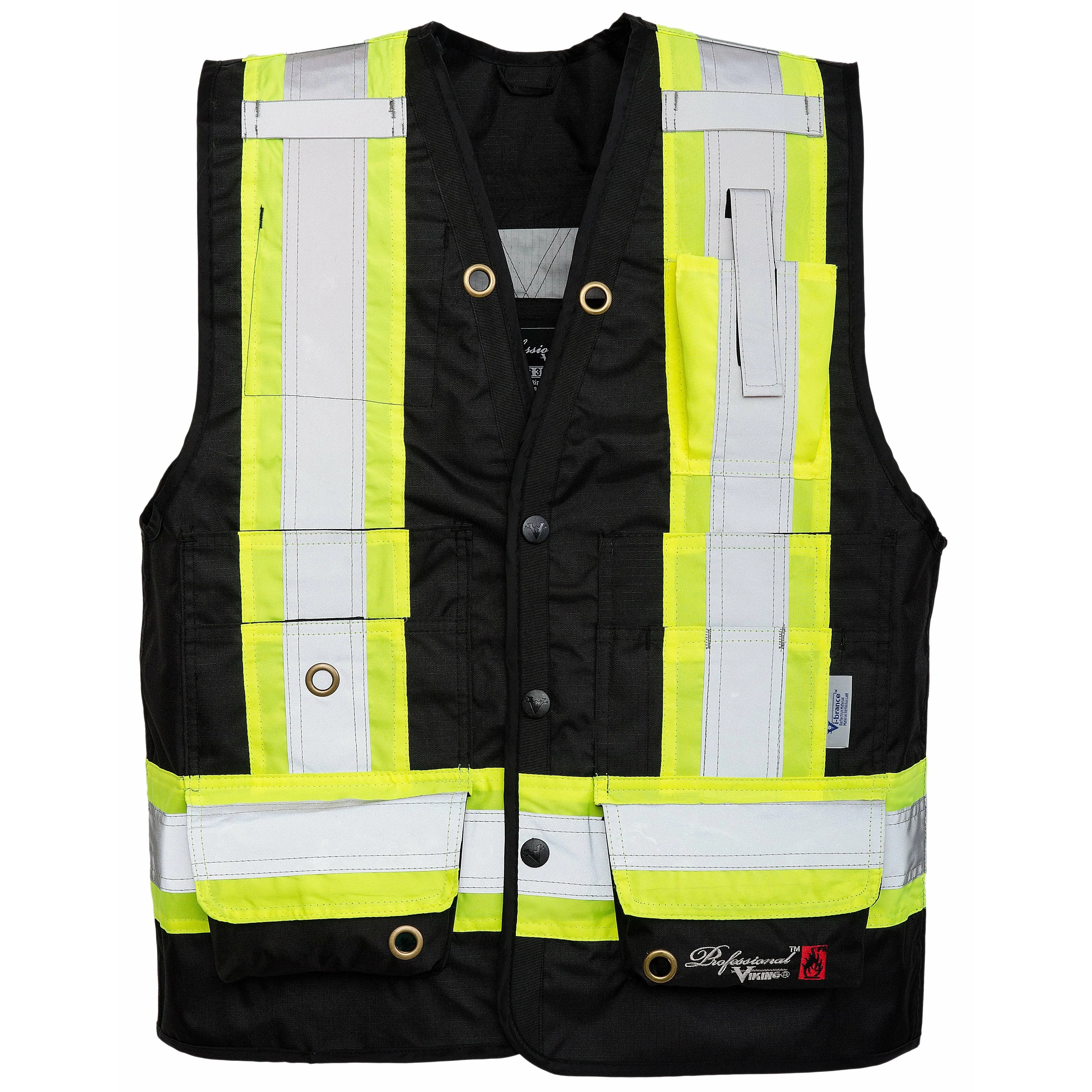 Viking Professional Journeyman 300D Trilobal Rip-Stop FR Surveyor Vest