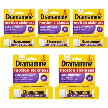 Dramamine Less Drowsy Motion Sickness Relief