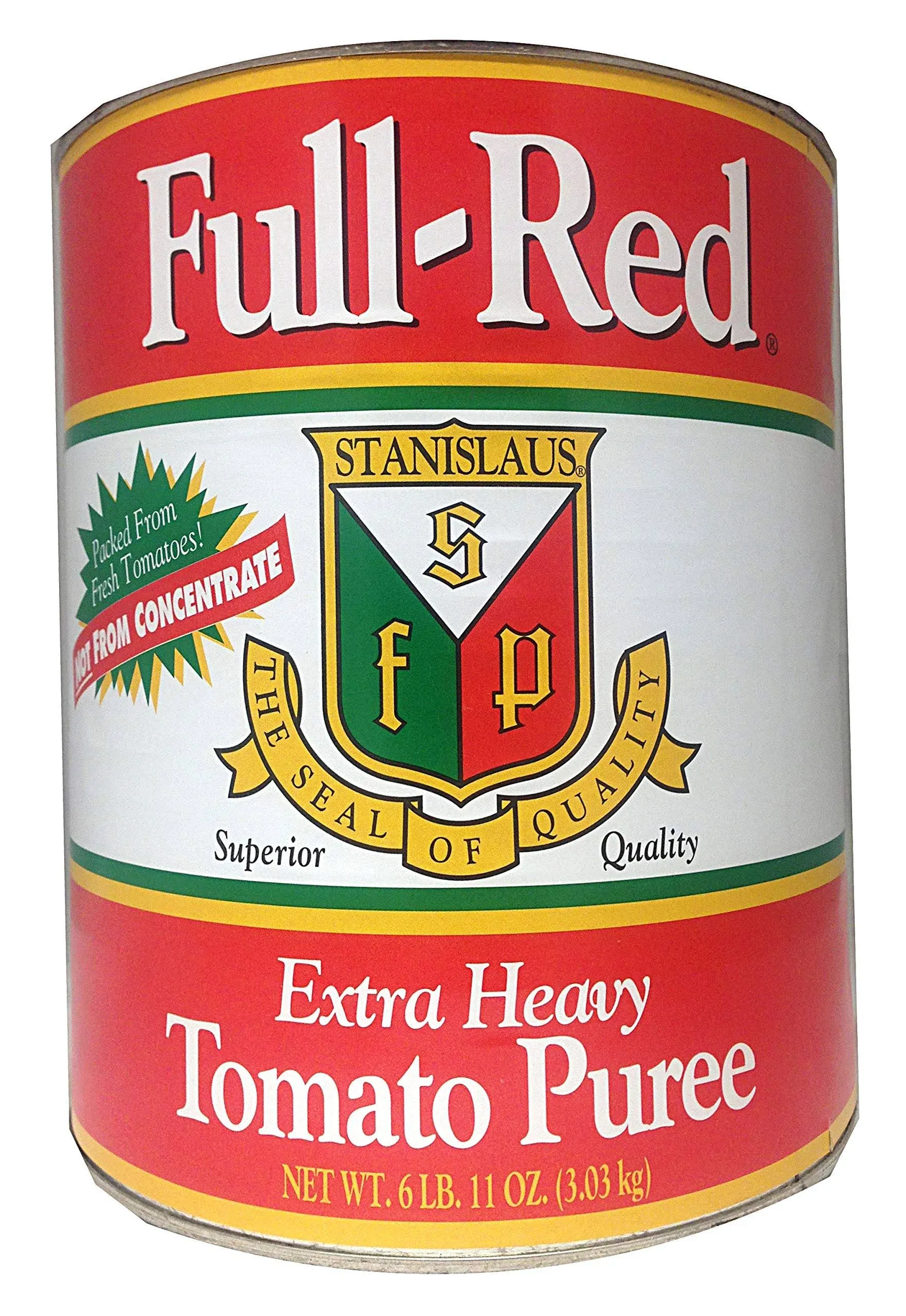 Stanislaus, Full-Red Extra Heavy Tomato Puree, 102 oz