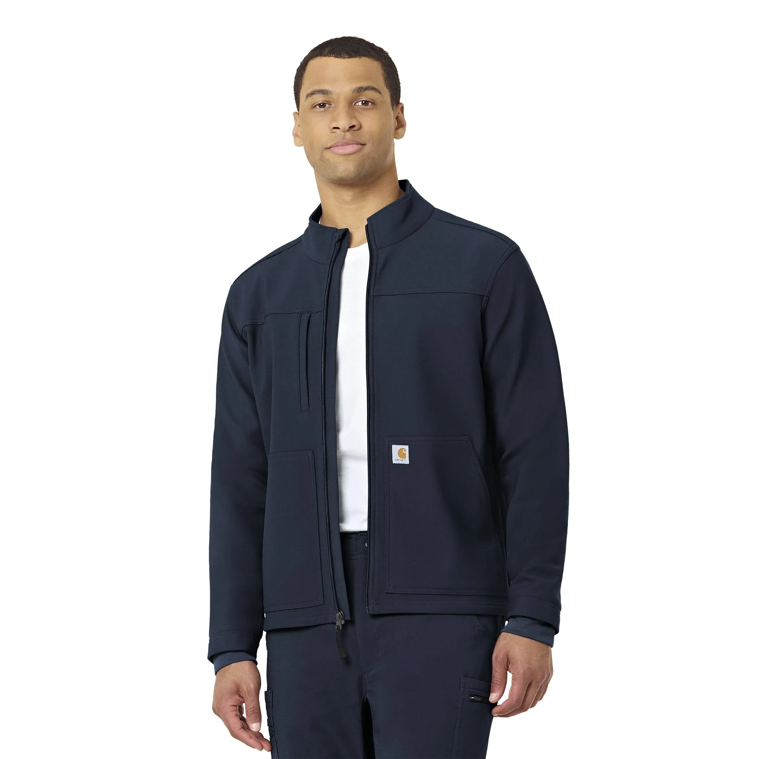 Carhartt Men's Bonded Fleece Jacket Navy / XL