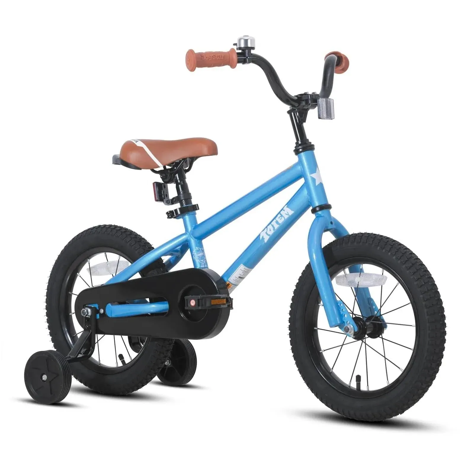 Joystar Totem 12 Inch Kids Toddler Bike Bicycle w/ Training Wheels, Ages 2 to 4