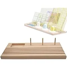 Hardwood Quilt Ruler Stand