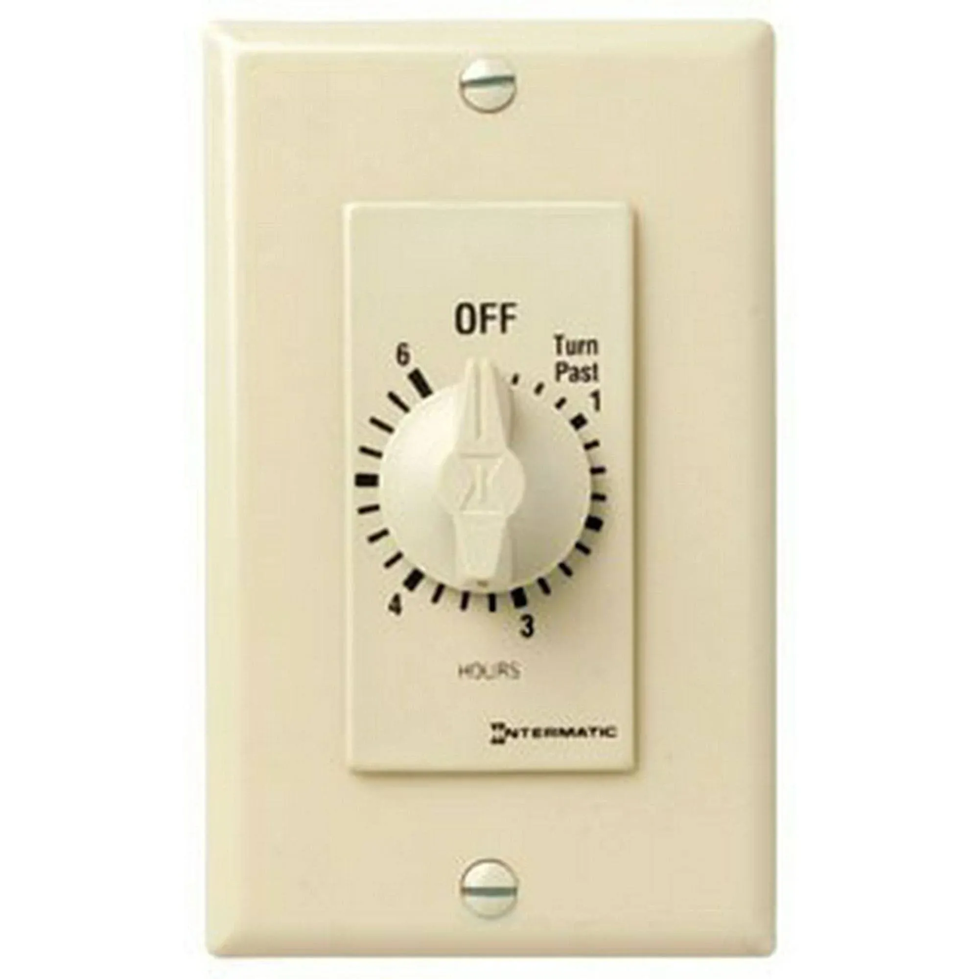 Intermatic FD6H 6 Hour 125-277V Spst Ivory