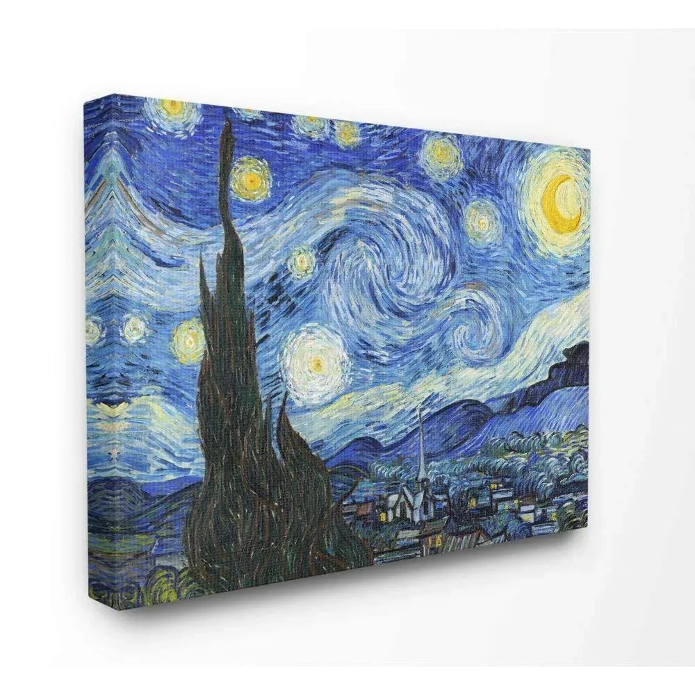 Starry Night, 1889 Canvas Print