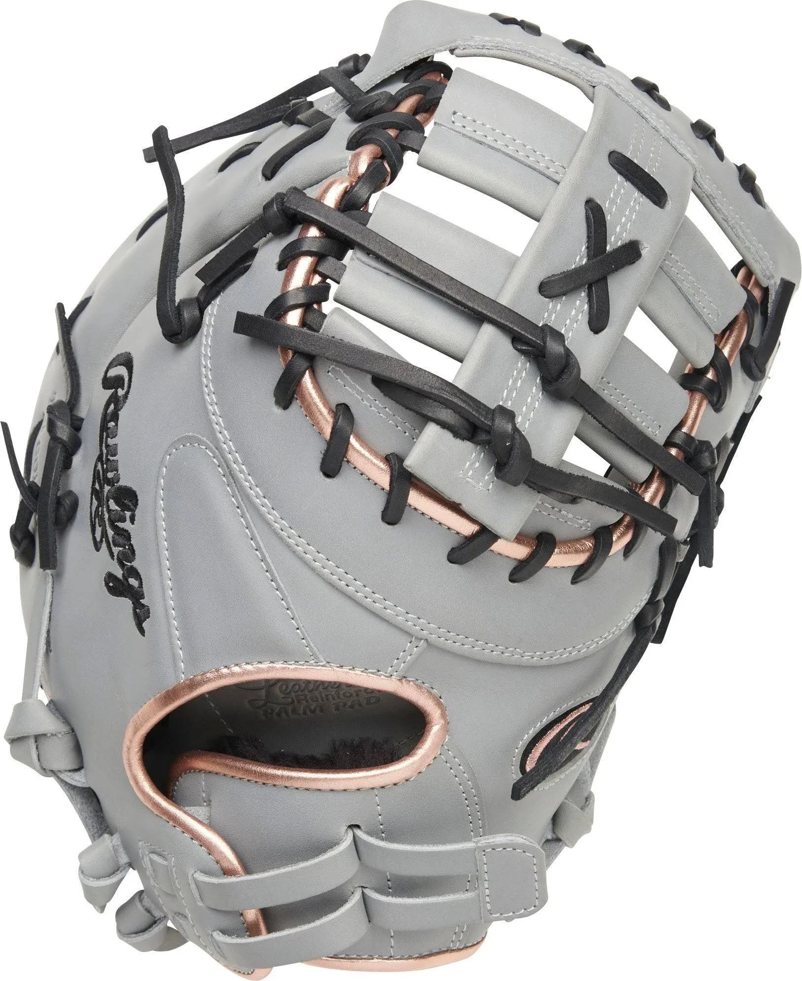 Rawlings Liberty Advanced ColorSync Grey/Rose Gold 13" FBM, Pull Strap/Single Post Double Bar