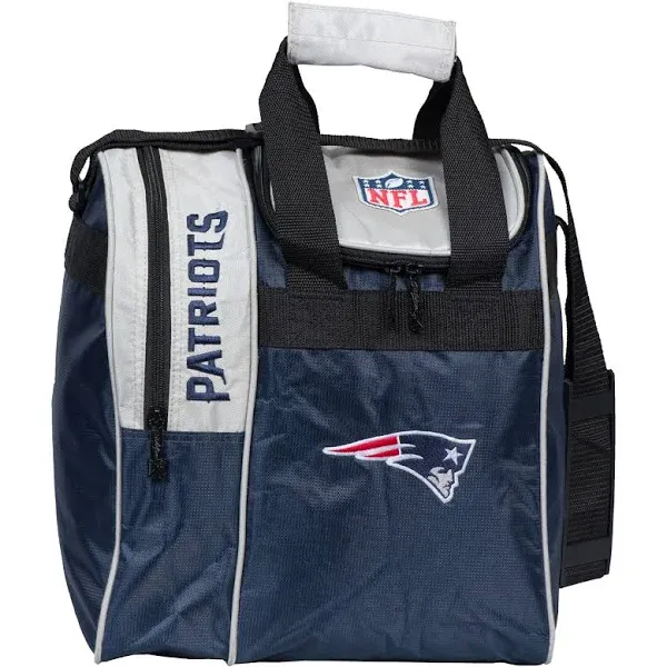 KR Strikeforce NFL New England Patriots Single Tote Bowling Bag