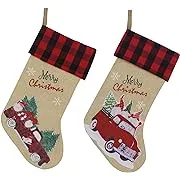 NEW Christmas Stockings,New Scale 2 Pack Xmas Stockings 18” Large Hanging