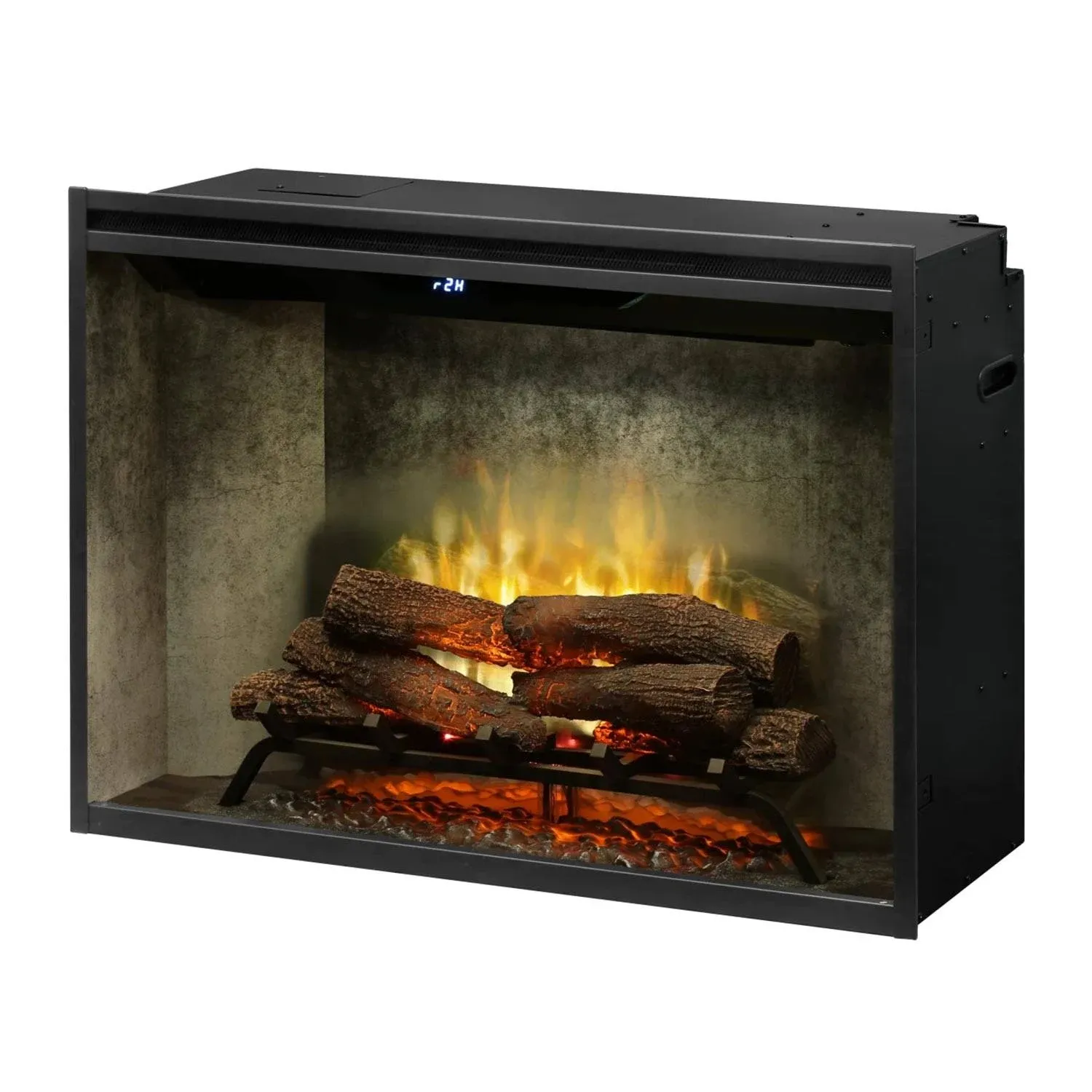 Dimplex 36” Revillusion Built In Electric Firebox, Weathered Concrete, RBF36PWC